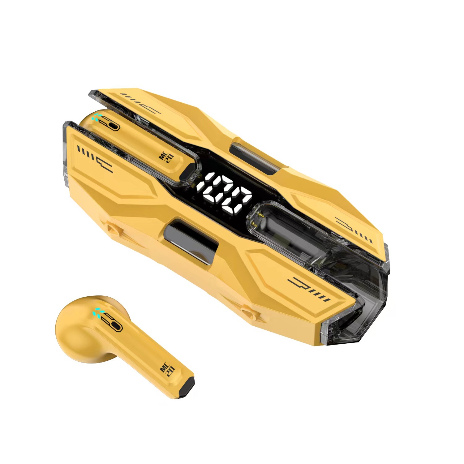 Home Cinema Amazon - F20 słuchawki Bluetooth 5.3 TWS bezprzewodowe