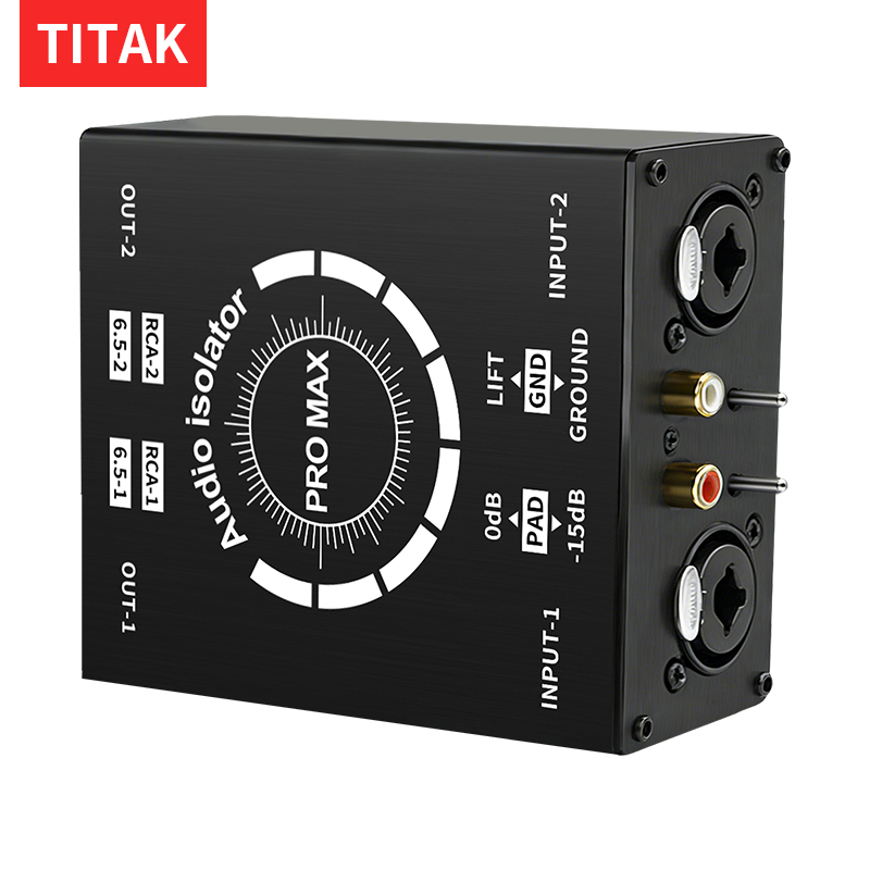 Home Cinema System - Izolator szumów z pętlą masy 3-pin
