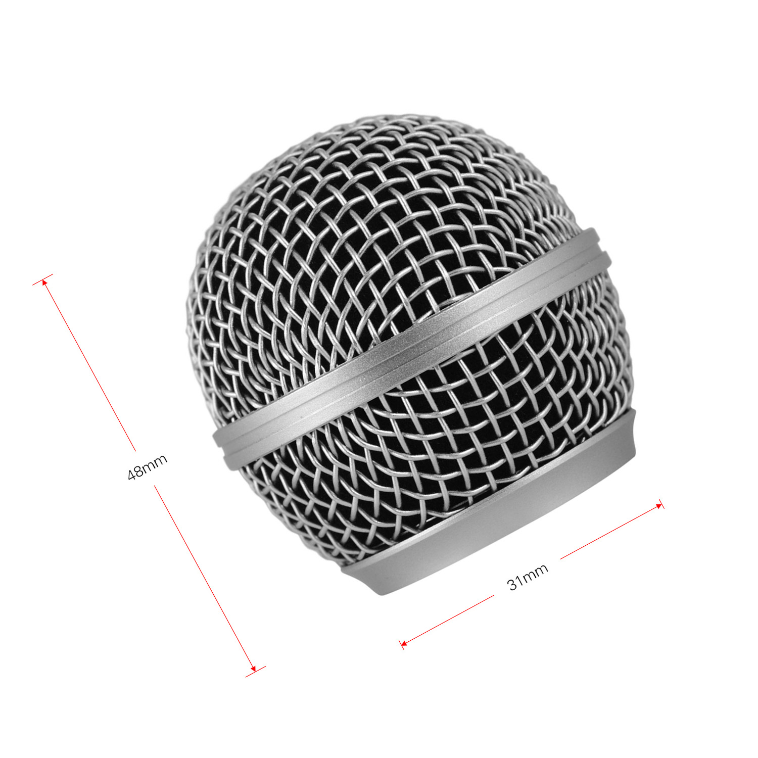 Siatka mikrofonowa, zamiennik  – Shure Mic Sm58 recenzja i cena