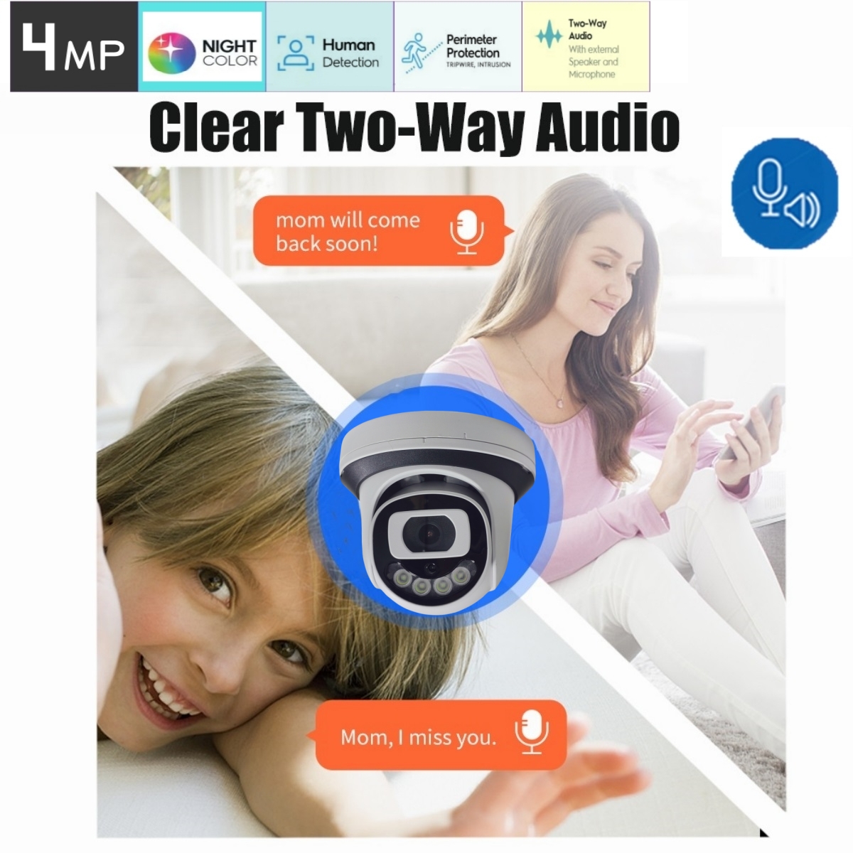Kamera bezpieczeństwa WiFi 4MP – Home Cinema System recenzja i cena