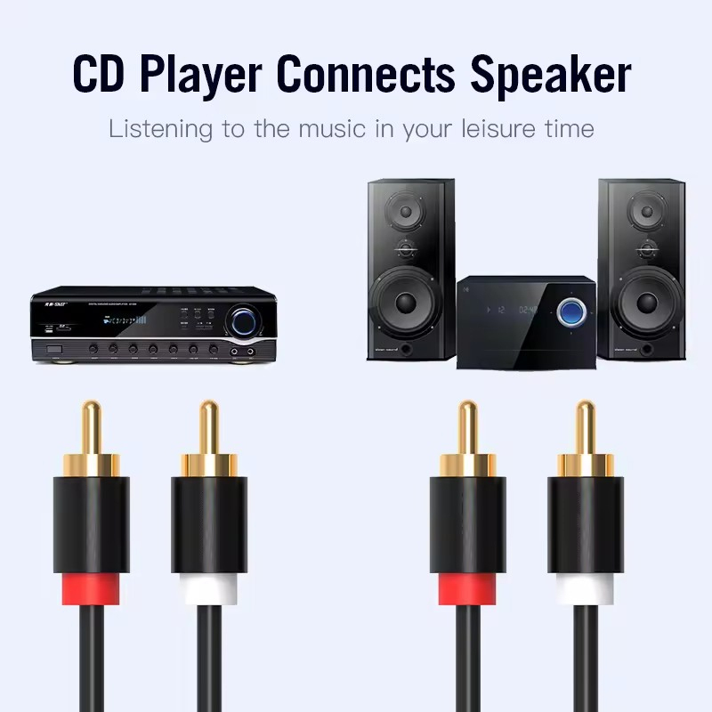 Kabel RCA Stereo HIFI 2RCA do  – Home Cinema Solution recenzja i cena