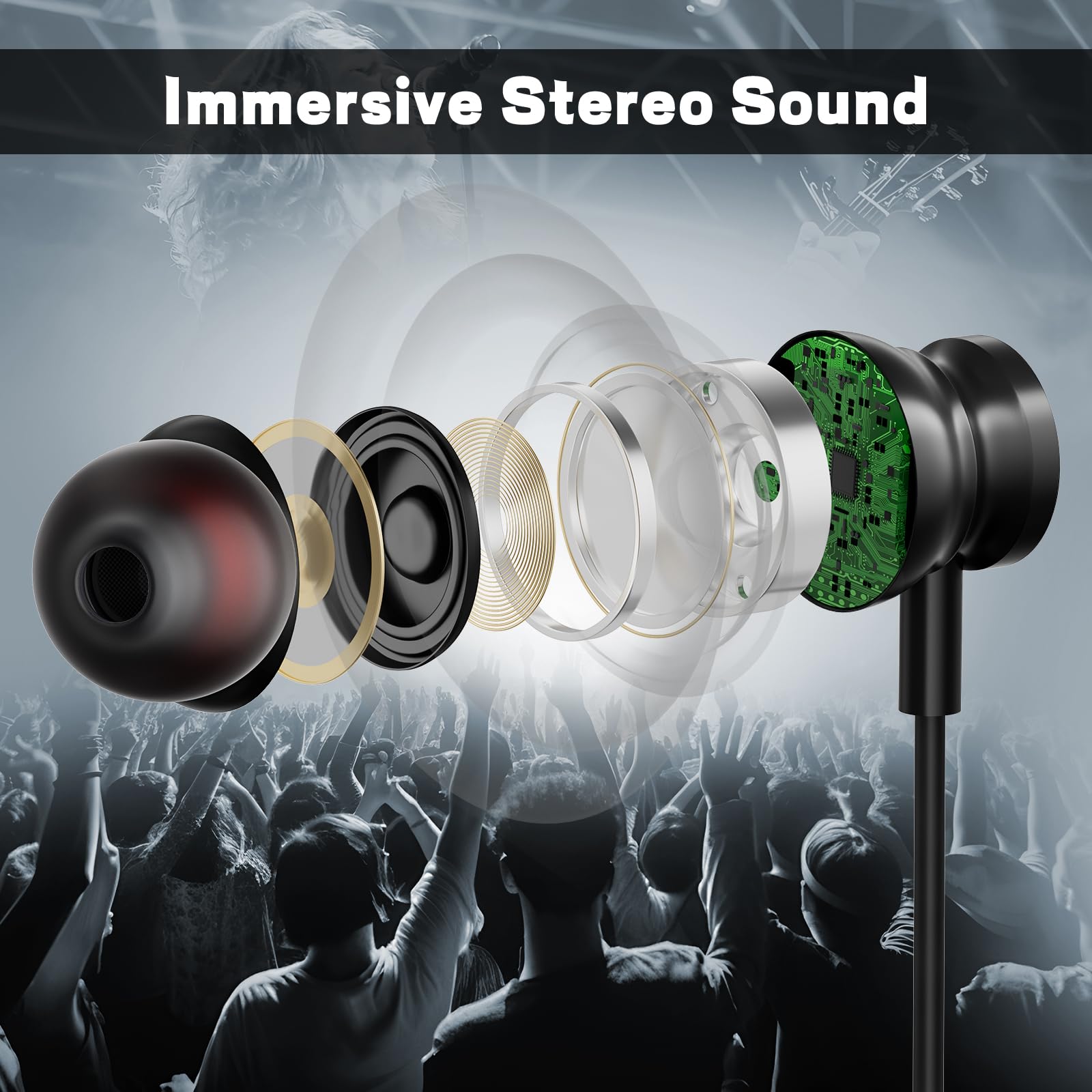 Słuchawki przewodowe Type C 3. – Home Cinema Amazon recenzja i cena