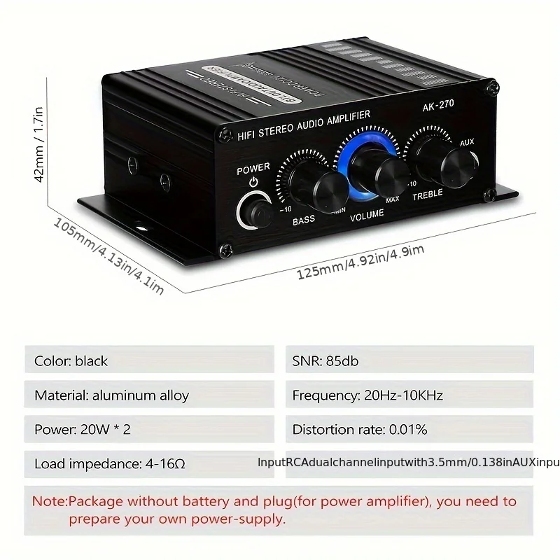 AK-270 400W Mini Wzmacniacz Mo – Home Cinema Solution recenzja i cena